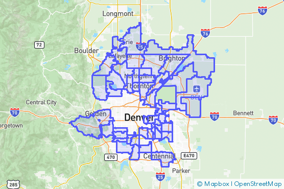 Service Area Map
