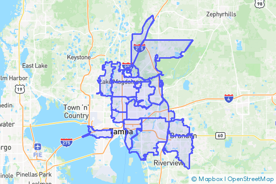 Service Area Map