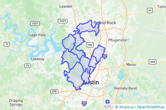 Service Area Map