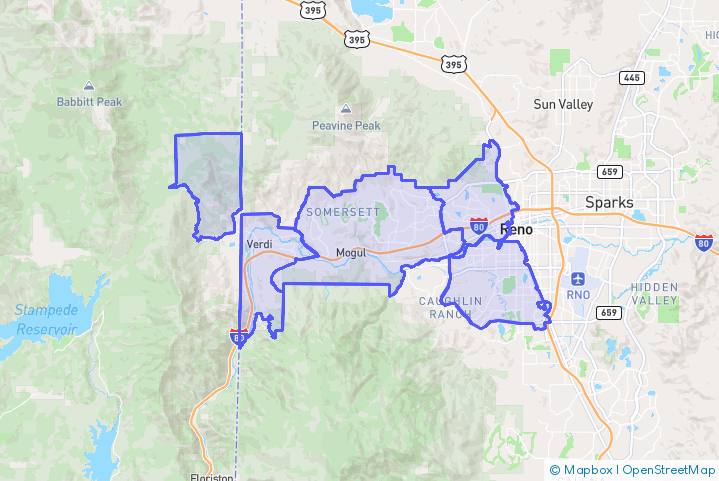 Service Area Map