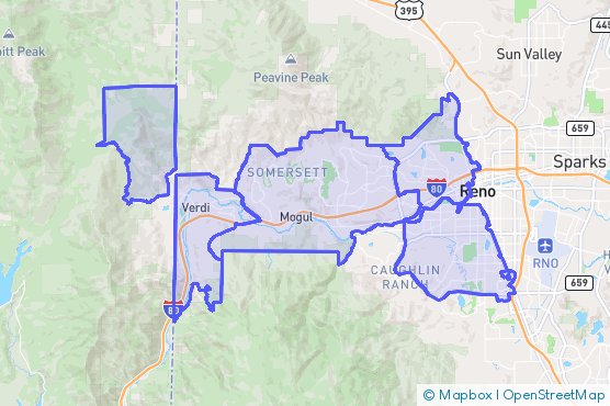 Service Area Map