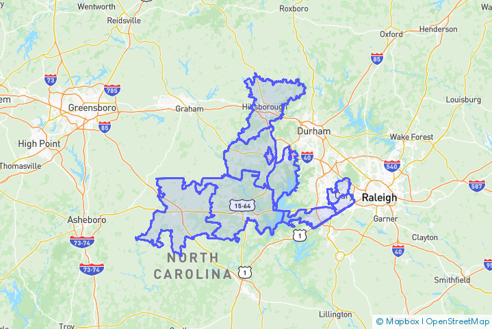 Service Area Map