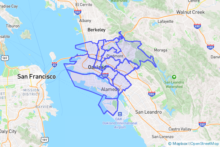 Service Area Map
