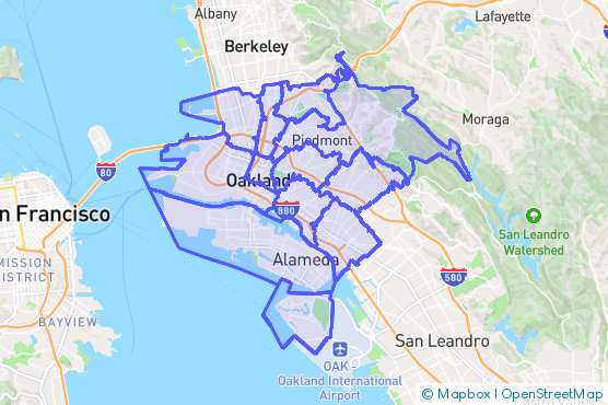Service Area Map