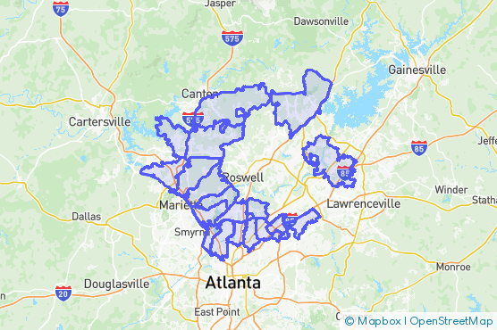 Service Area Map