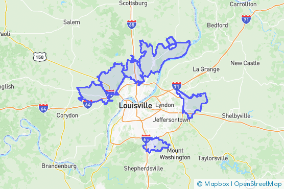 Service Area Map