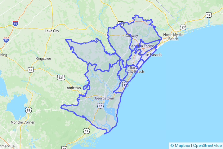 Service Area Map