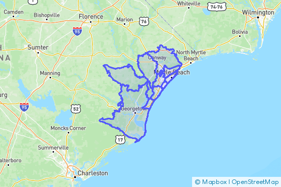 Service Area Map