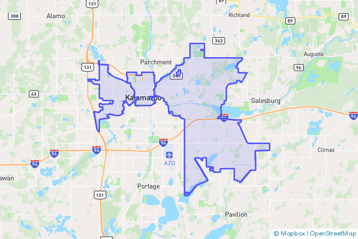 Service Area Map