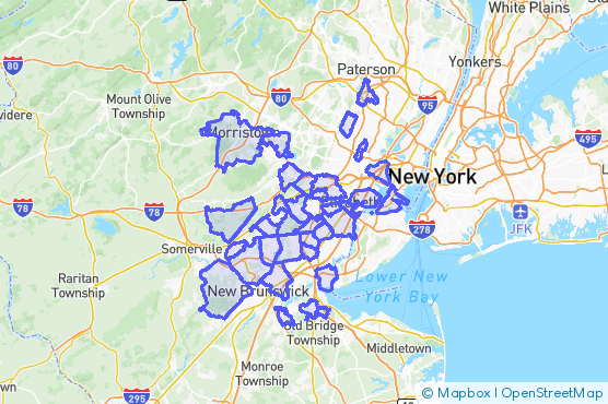 Service Area Map