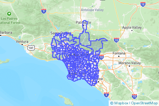 Service Area Map