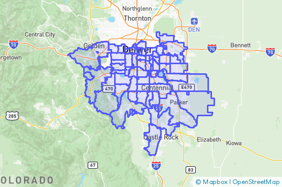 Service Area Map