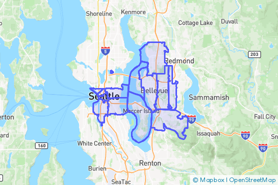Service Area Map