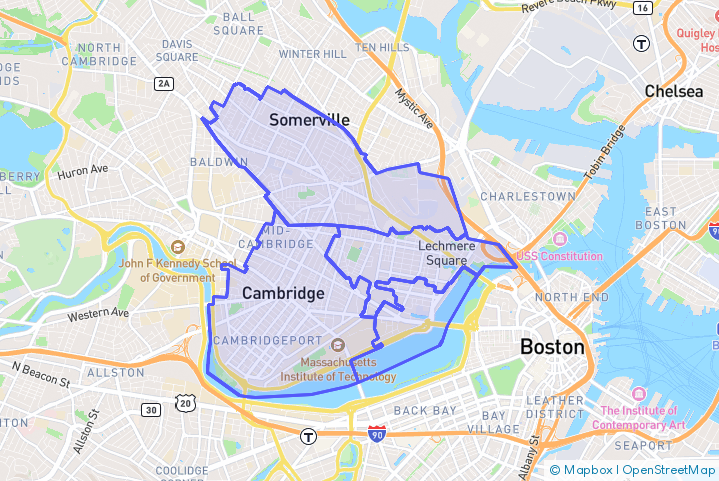 Service Area Map