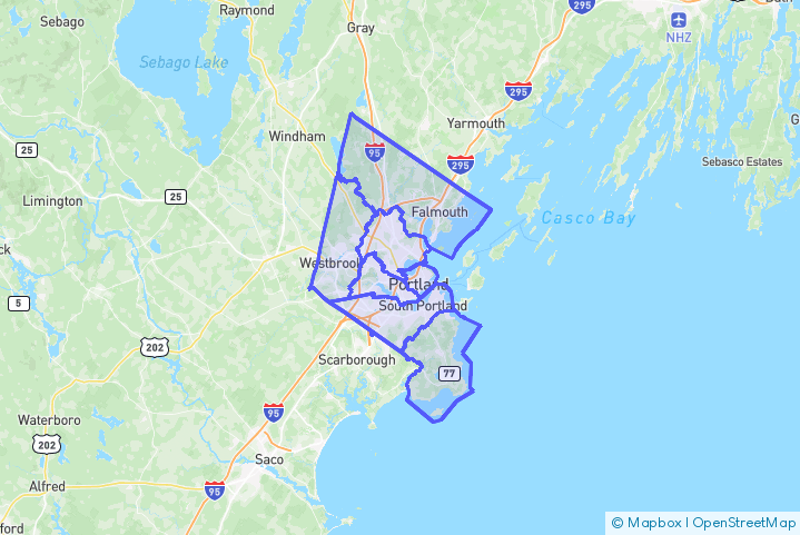 Service Area Map
