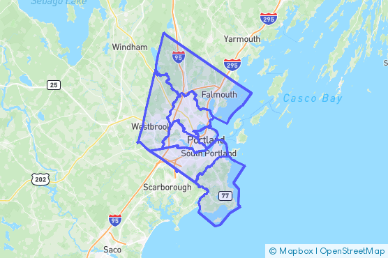Service Area Map