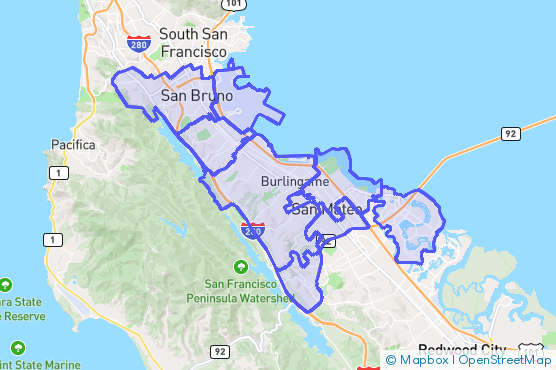 Service Area Map