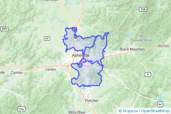 Service Area Map