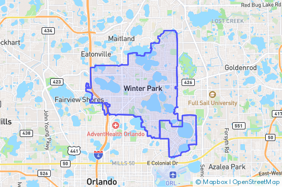Service Area Map