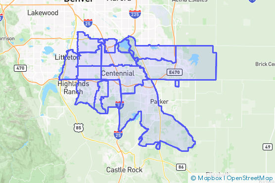 Service Area Map
