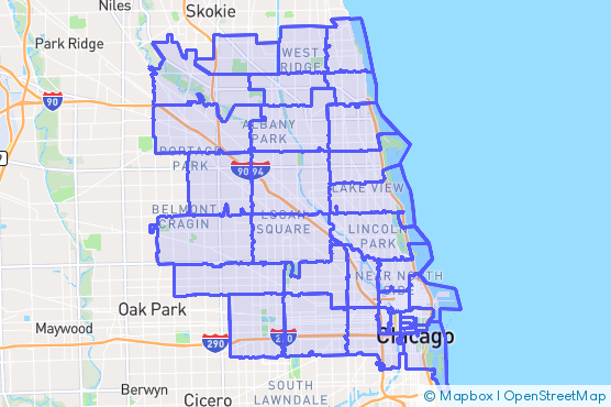 Service Area Map
