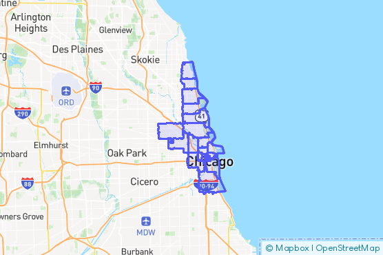 Service Area Map