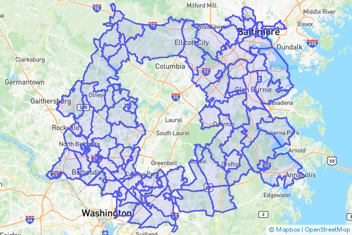 Service Area Map