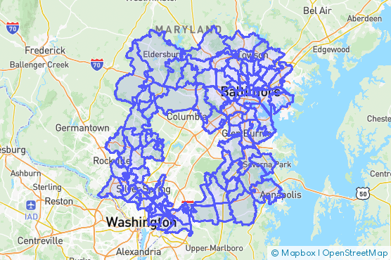Service Area Map