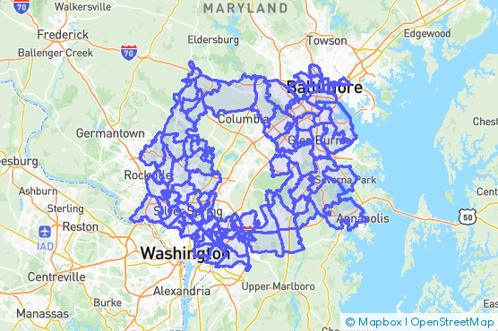 Service Area Map