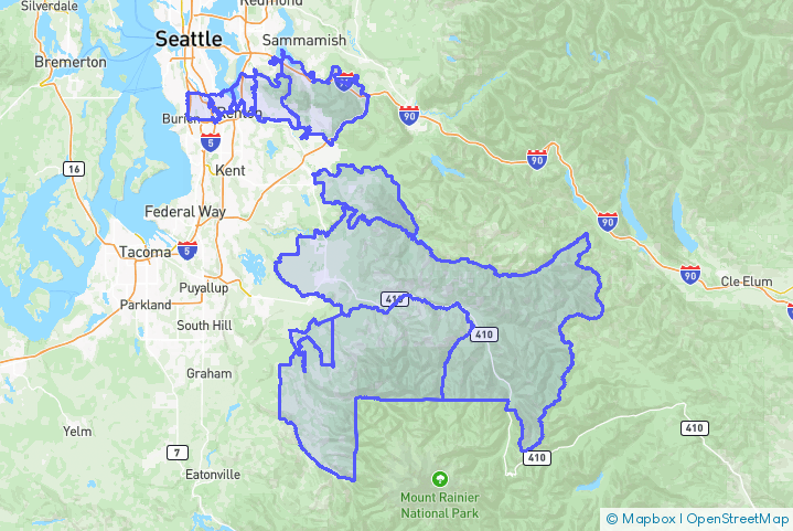 Service Area Map
