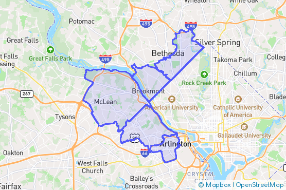 Service Area Map