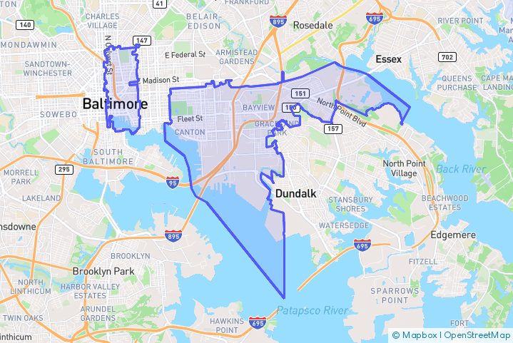 Service Area Map