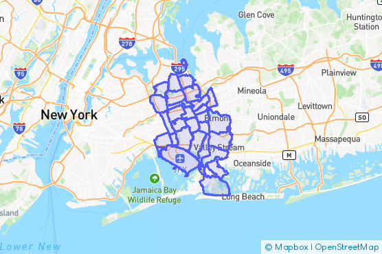 Service Area Map