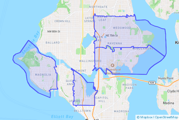 Service Area Map
