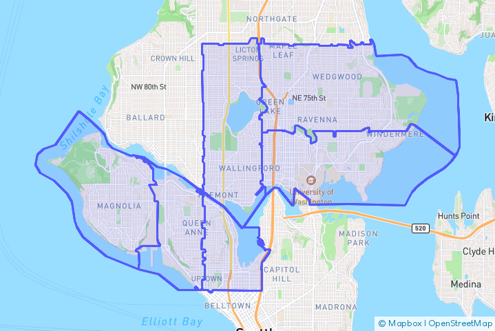 Service Area Map