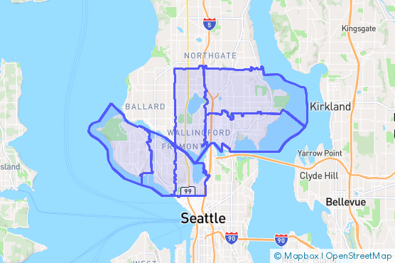 Service Area Map