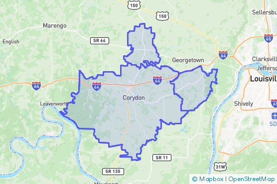 Service Area Map