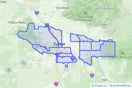 Service Area Map