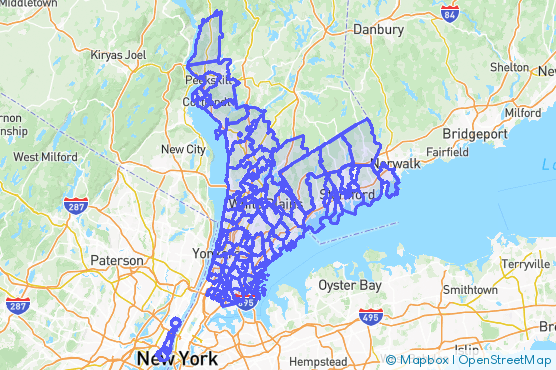Service Area Map