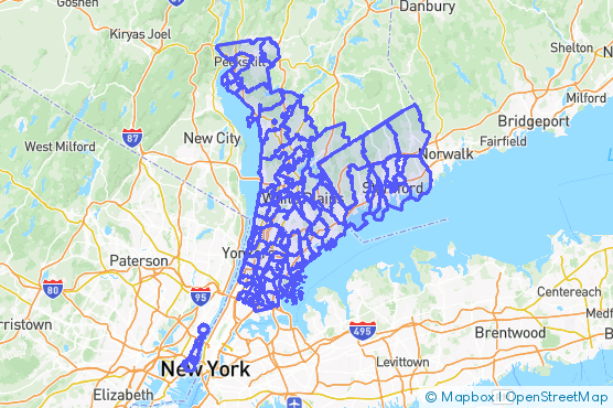 Service Area Map