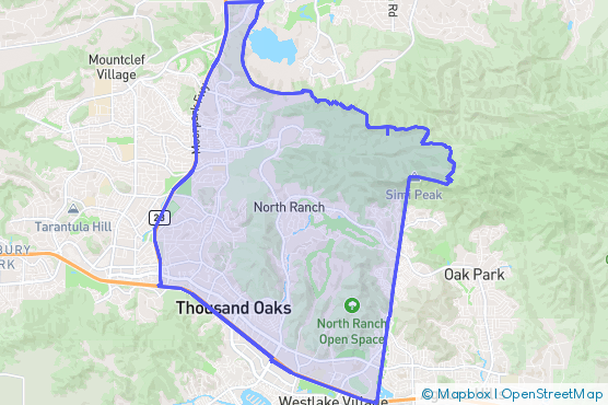 Service Area Map