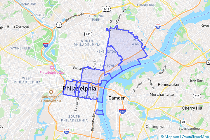 Service Area Map