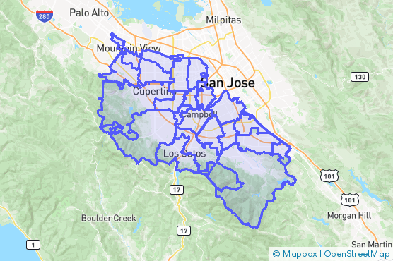 Service Area Map