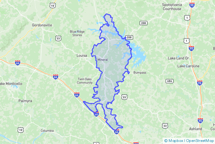 Service Area Map