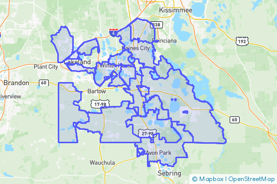Service Area Map