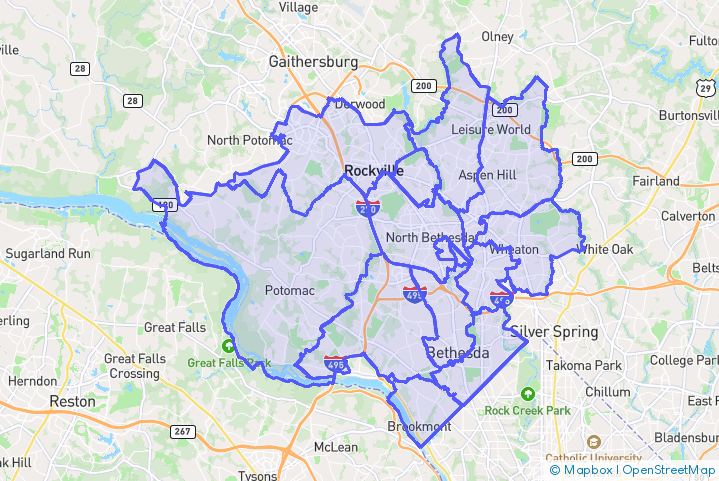 Service Area Map