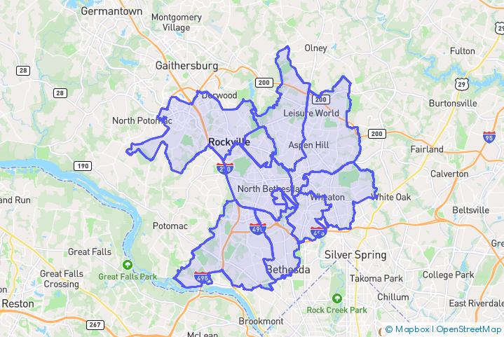 Service Area Map