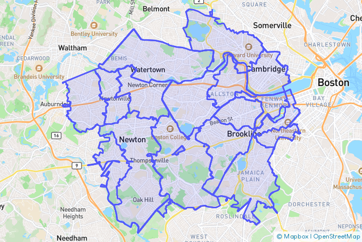 Service Area Map