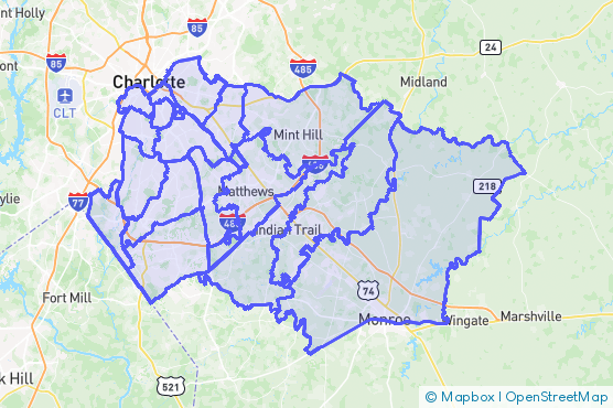 Service Area Map