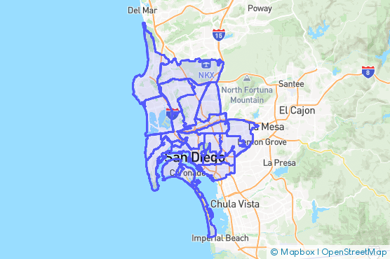 Service Area Map